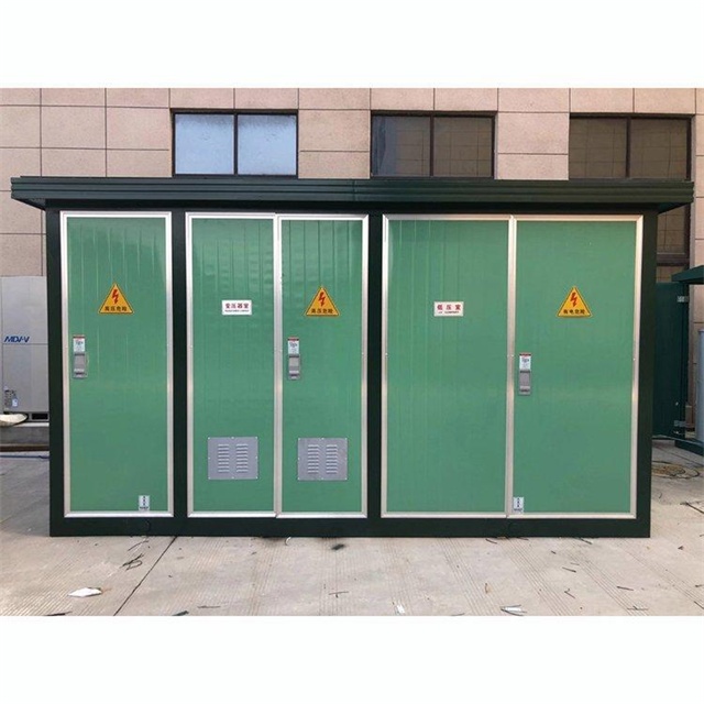 剑阁1600KVA欧式箱式变压器
